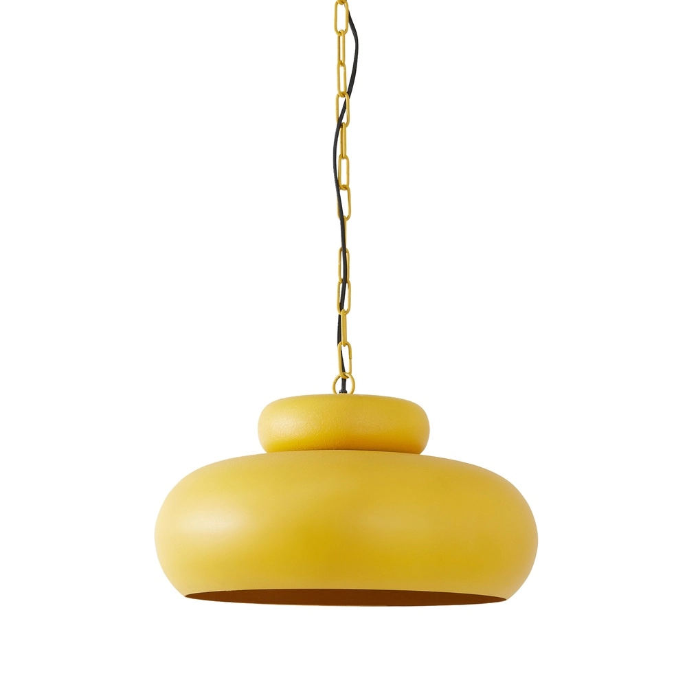 Hanglamp Neiva Ø 46cm - okergeel - 1x E27