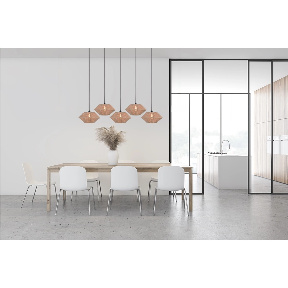 Eettafel hanglamp Bicono 5x Ø35cm Masterlight 8718121352855