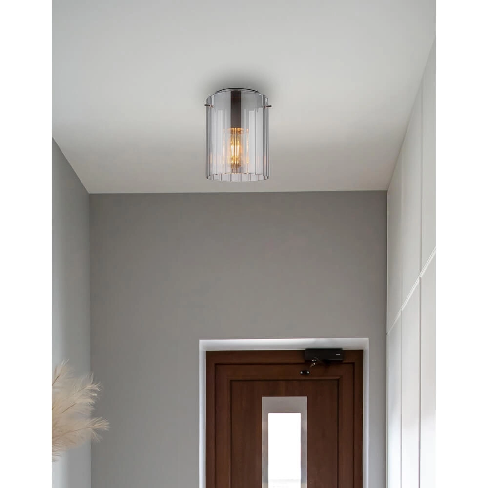 Plafondlamp Tulivar design smoke glas Globo 9007371450671