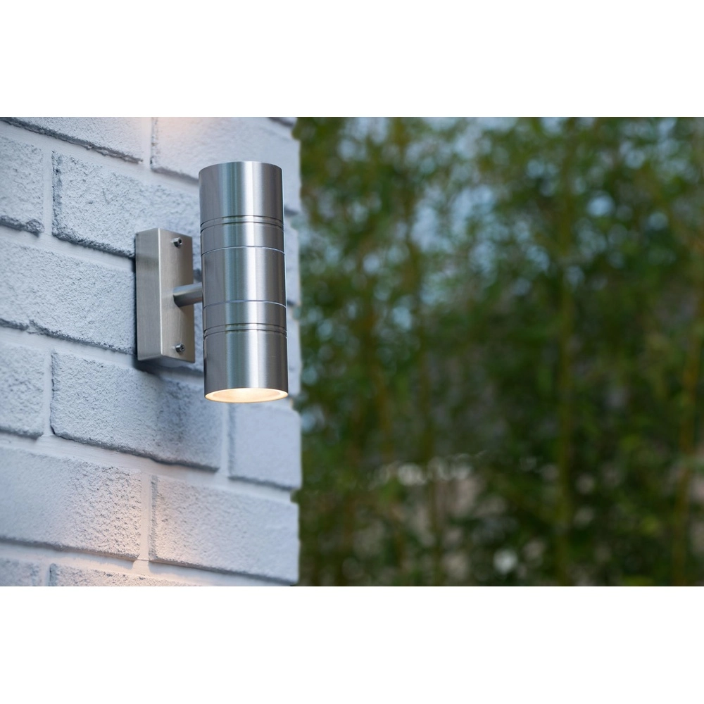 Wandspot Arne-Led up en down chroom Lucide 5411212143976