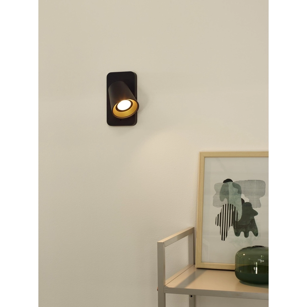 Bedlampje Turnon dim to warm zwart Lucide 5411212092502
