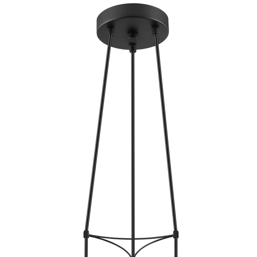 3-lichts hanglamp Honeybourne zwart Eglo 9002759431082