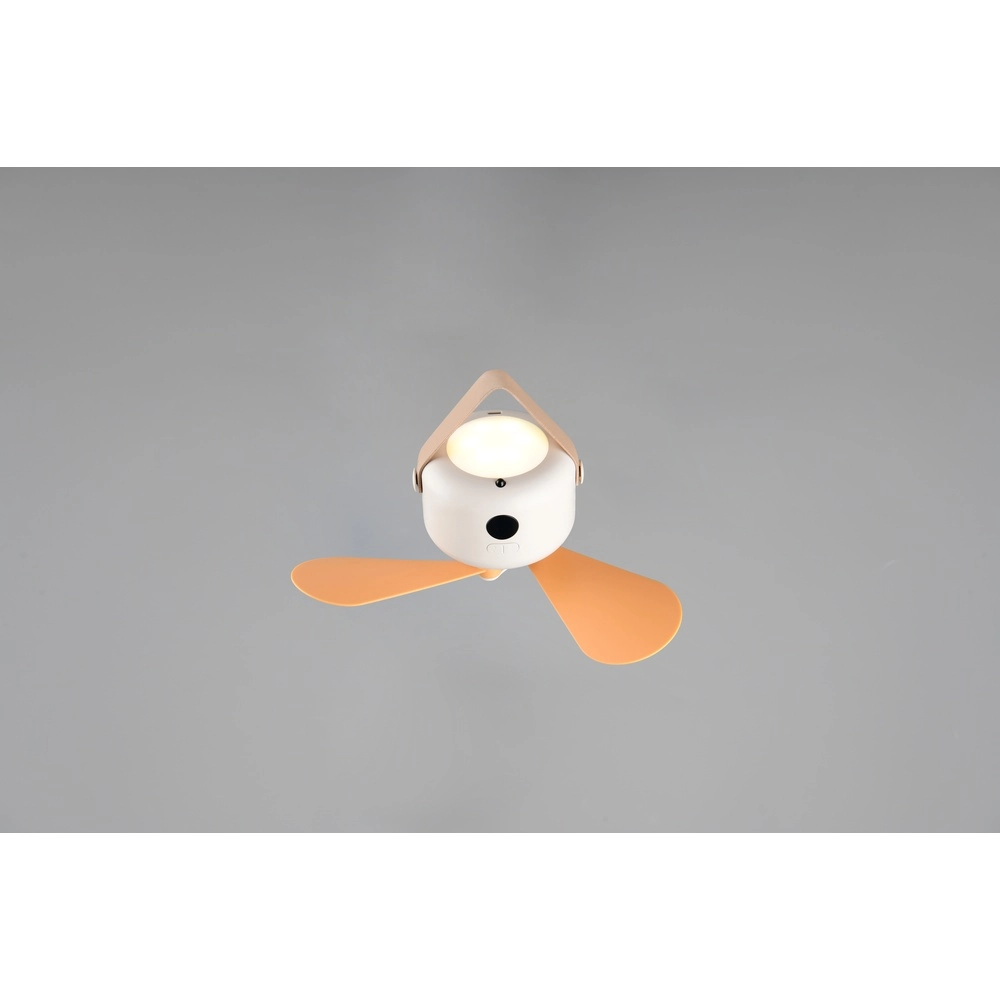 Witte ventilator Rena oplaadbaar Trio 4017807689228