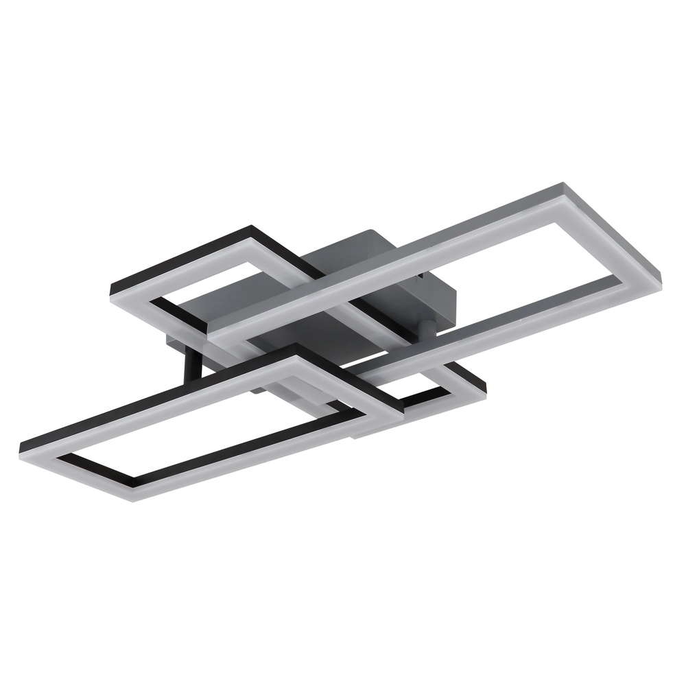 Zwarte design plafondlamp Sapena 61,4 x 34,1cm Globo 9007371456390