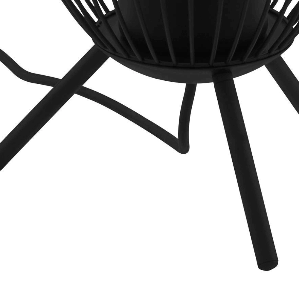 Terraslamp Fusignano zwart Eglo 9008606230198