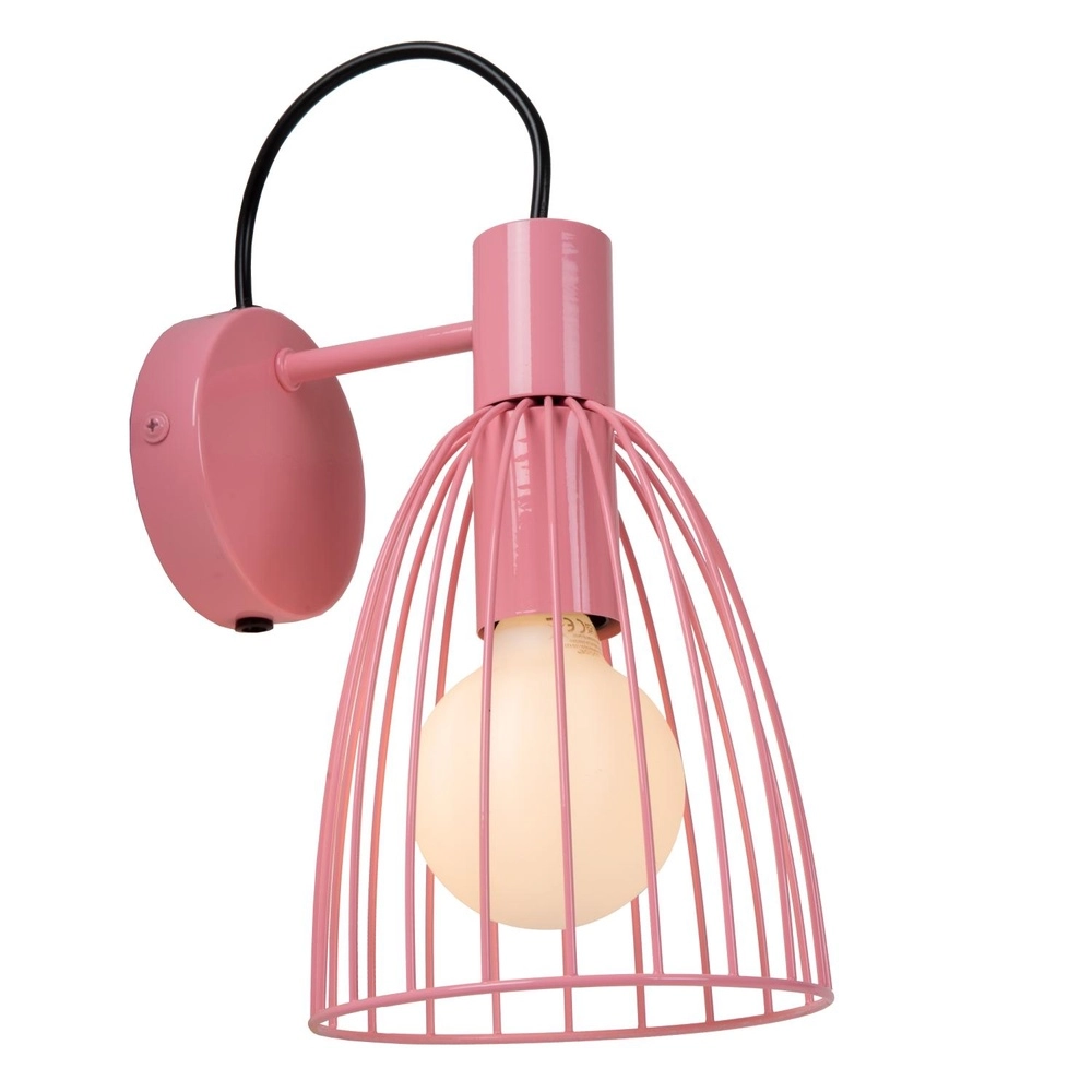 Wandlampje Macarons roze Lucide 5411212741172