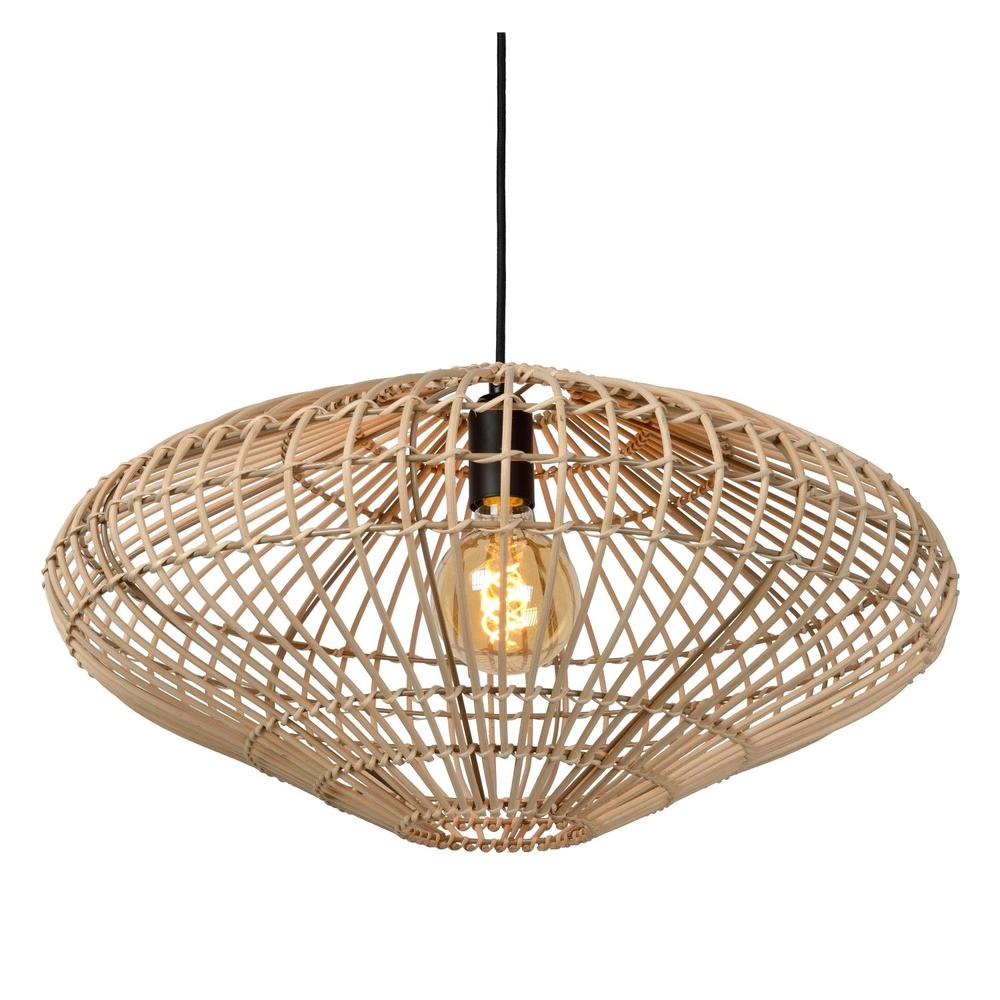Rotan hanglamp Magali Ø 56cm Lucide 5411212031433