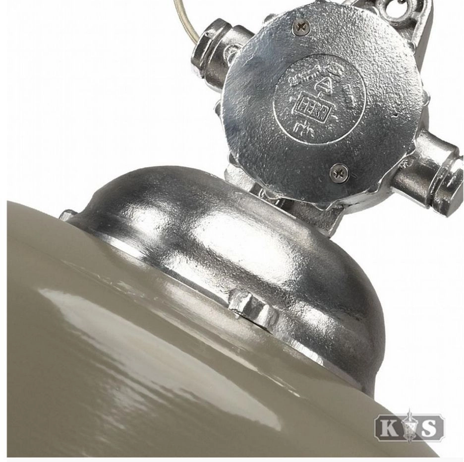 Hanglamp industrie Detroit antiek taupe KS Verlichting 8714732658607