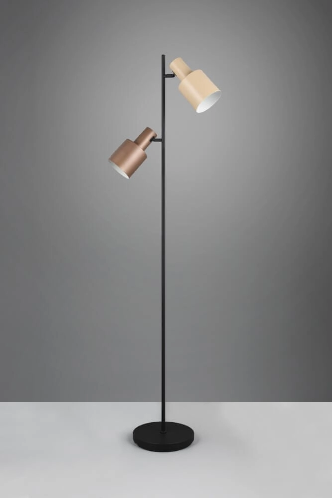 Leeslamp Agudo zand en roodkoper Trio 4017807613827