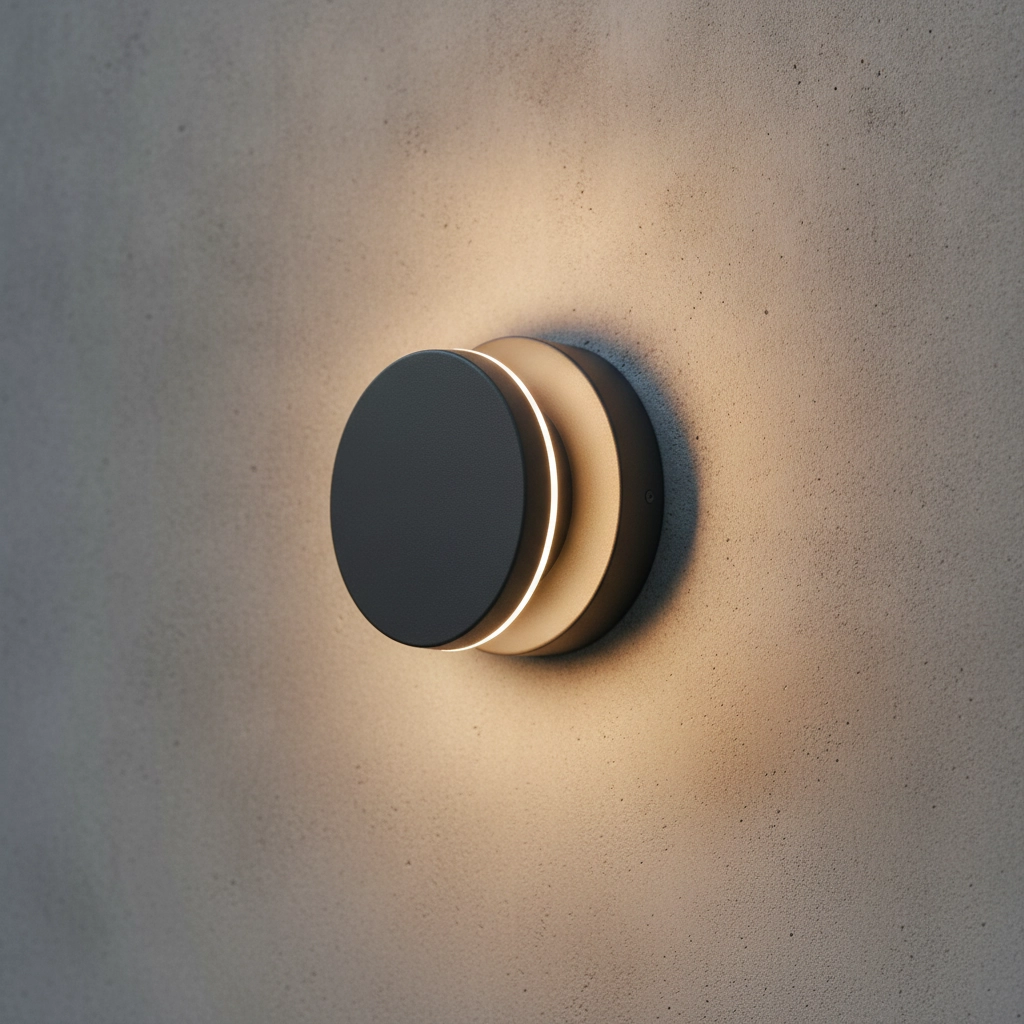 Design wandlamp Gravity grijs