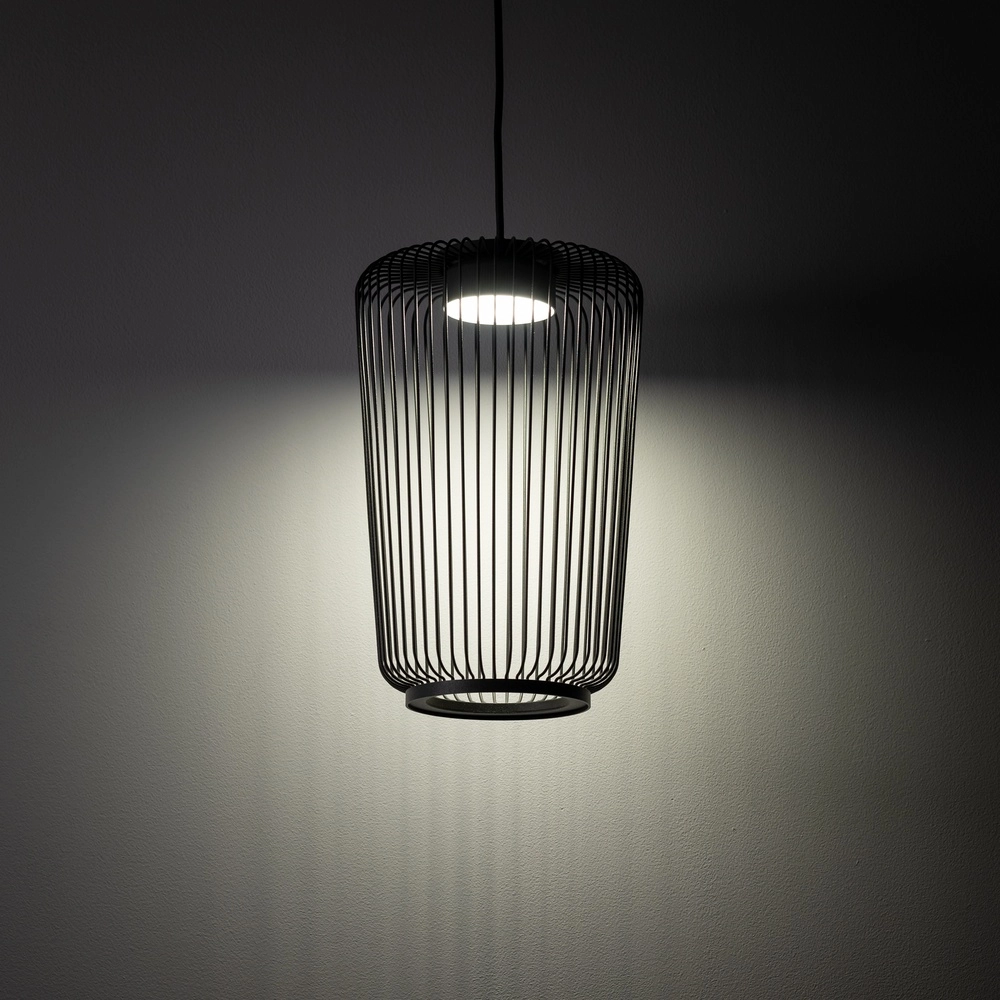 Kooilamp Kenai umbra grijs Ø 20cm Lyora 5903139122245
