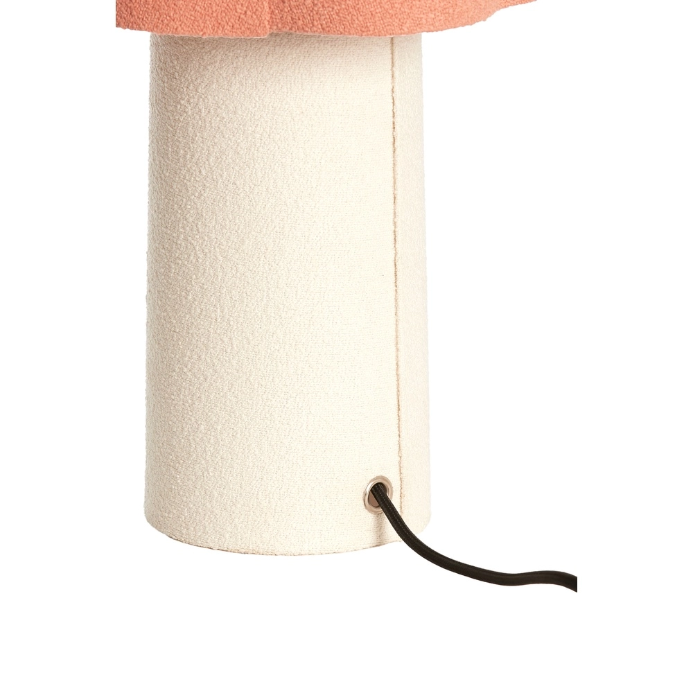 Schemerlamp Musaby organische vorm - wit en roze Light & Living 8717807784256