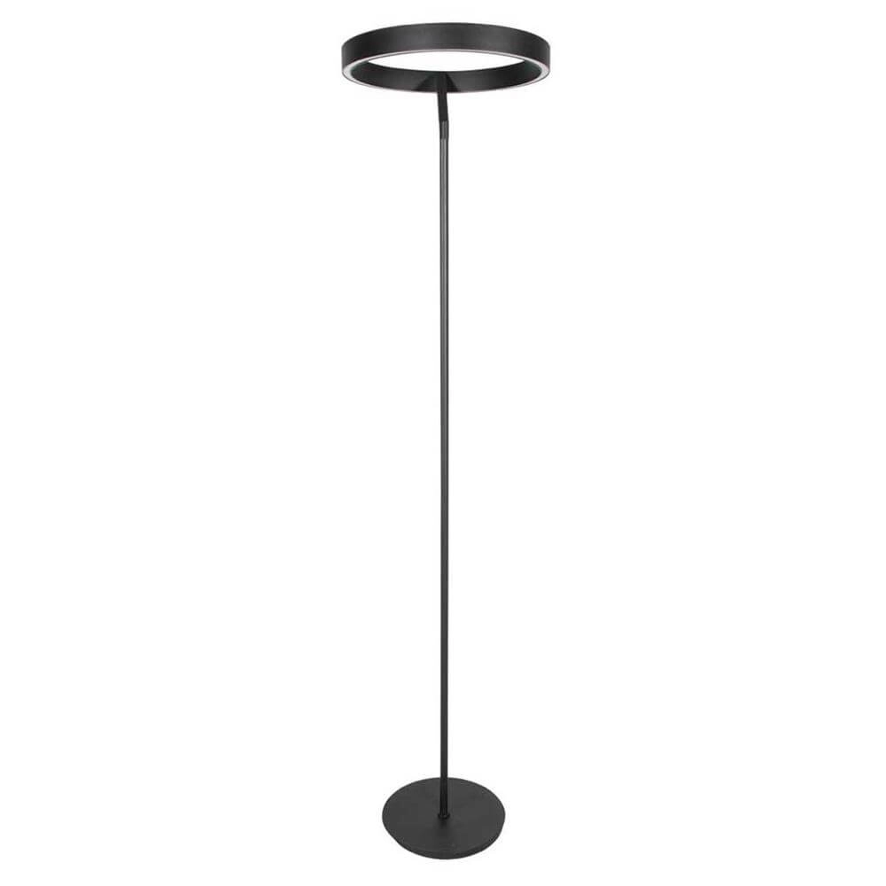 Moderne vloerlamp Mykty zwart Ø 40cm Steinhauer 8712746178173