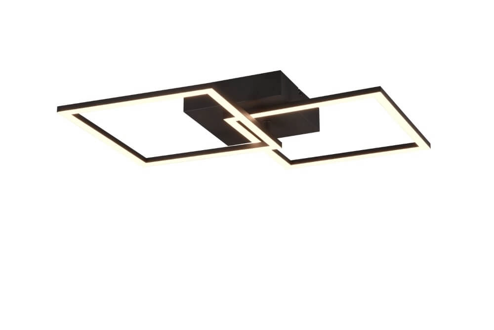 Design plafondlamp Trail zwart Trio 4017807577112