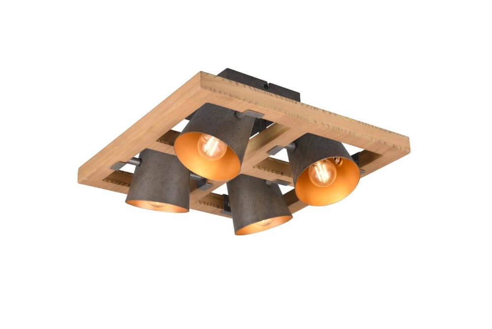 Plafondlamp Landelijk Bell Trio 4017807502596