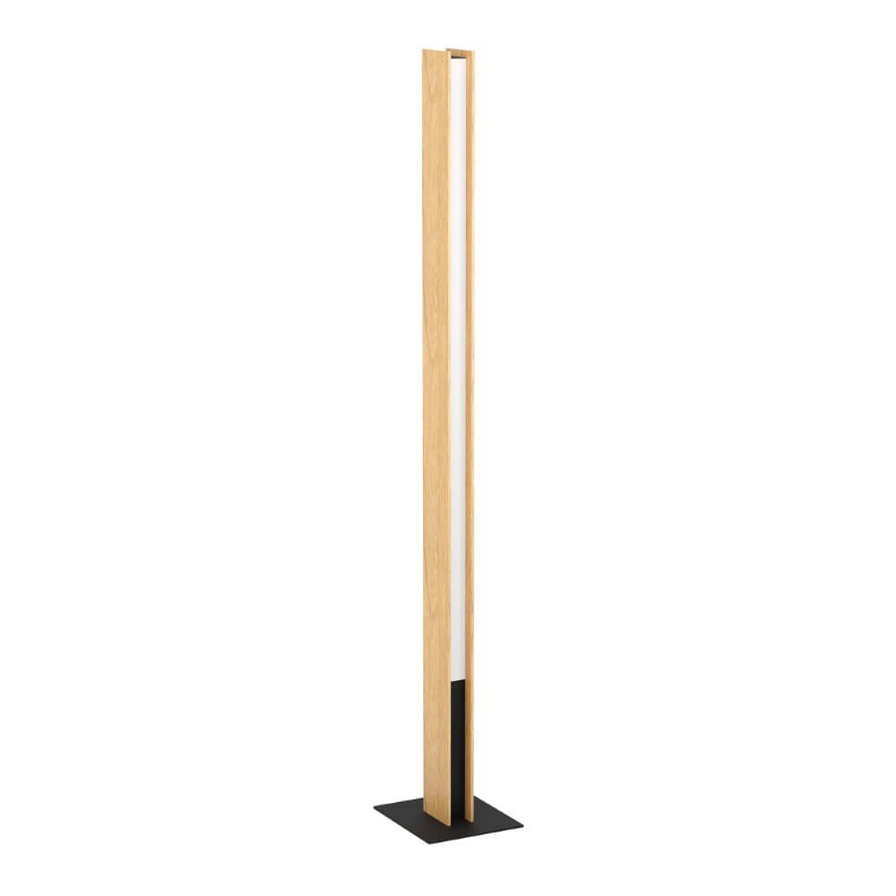 Houten vloerlamp Anchorena-Z 150cm