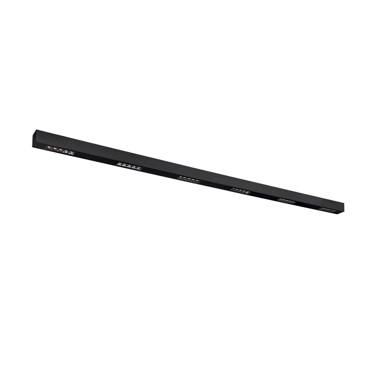 Plafondlamp Q-Line 200cm - 3000K zwart