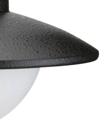 Buitenlamp wandlamp zwart Mauty 25cm Albert 4007235618501