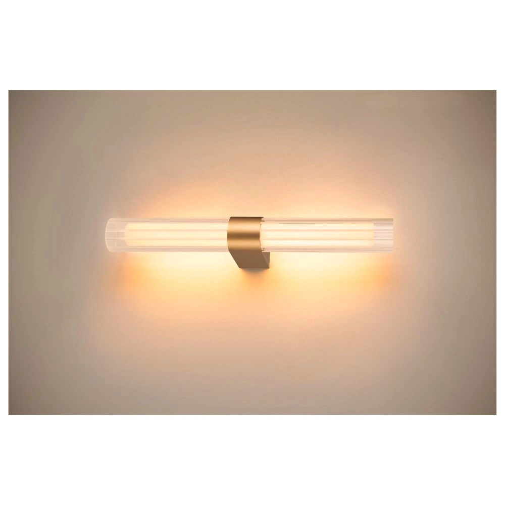 Badkamer wandlamp Lygant Double messing SLV 4024163280655