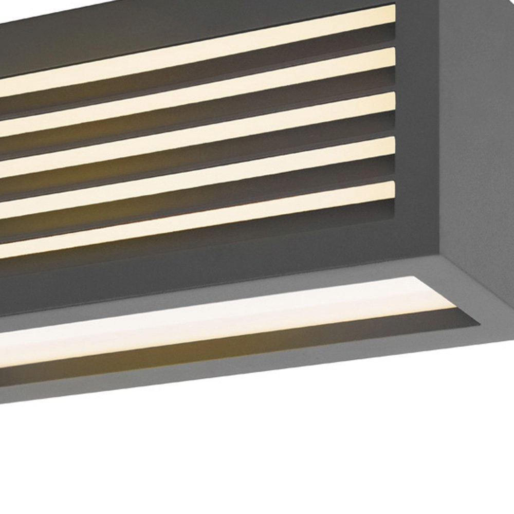 Wandlamp Box-L 25cm antraciet SLV 4024163222532