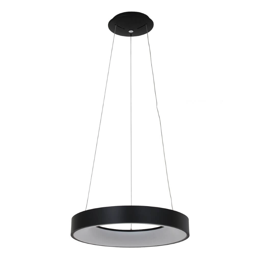 Led hanglamp Ringlede Ø 48cm zwart Steinhauer 8712746132847