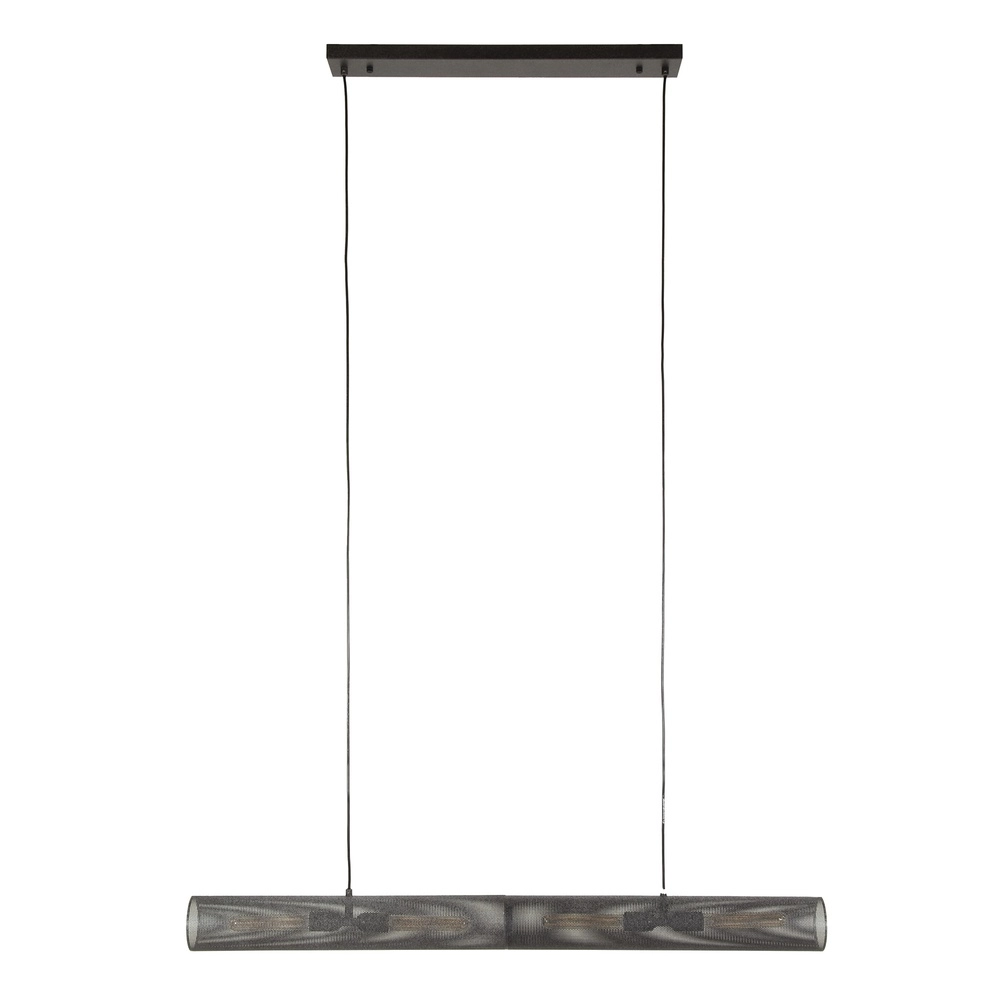 Tube hanglamp Tube 4-lichts - artic zwart Lyora 8716803511552