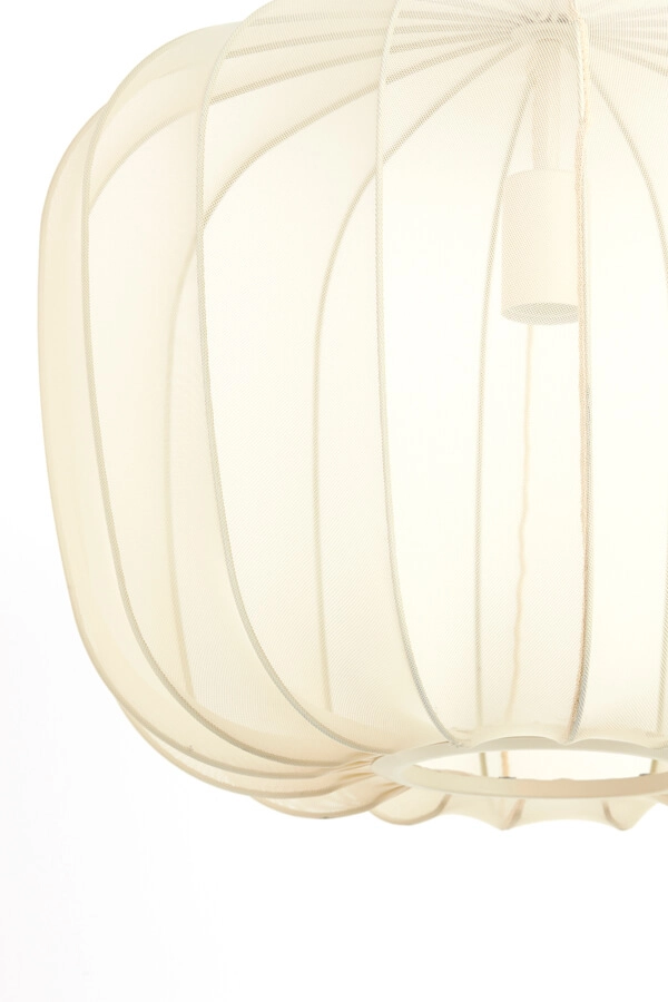 Japandi hanglamp Plumeria crème Ø 50cm Light & Living 8717807651411