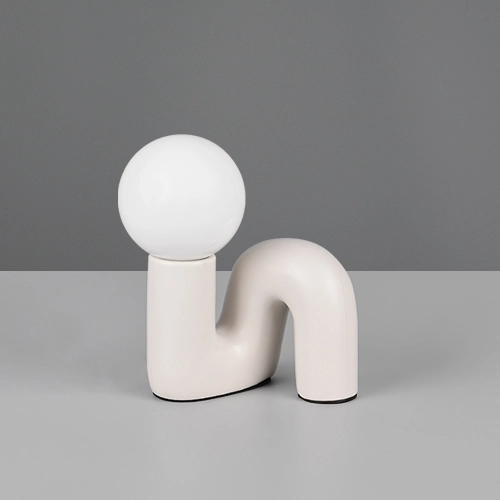 Tafellampje Quinn grijs Trio 4017807682250