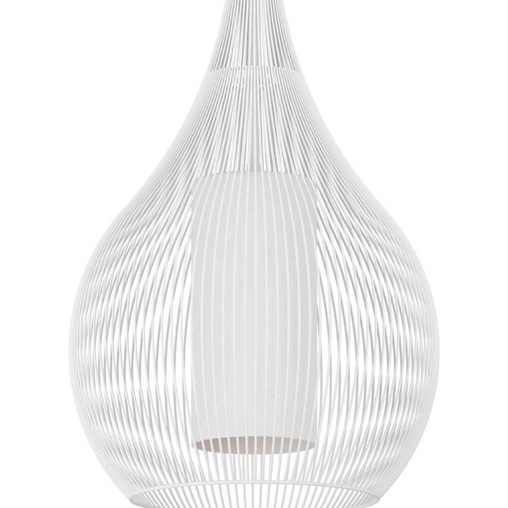 Moderne witte hanglamp Razoni 1 Ø 32,5cm Eglo 9008606267965