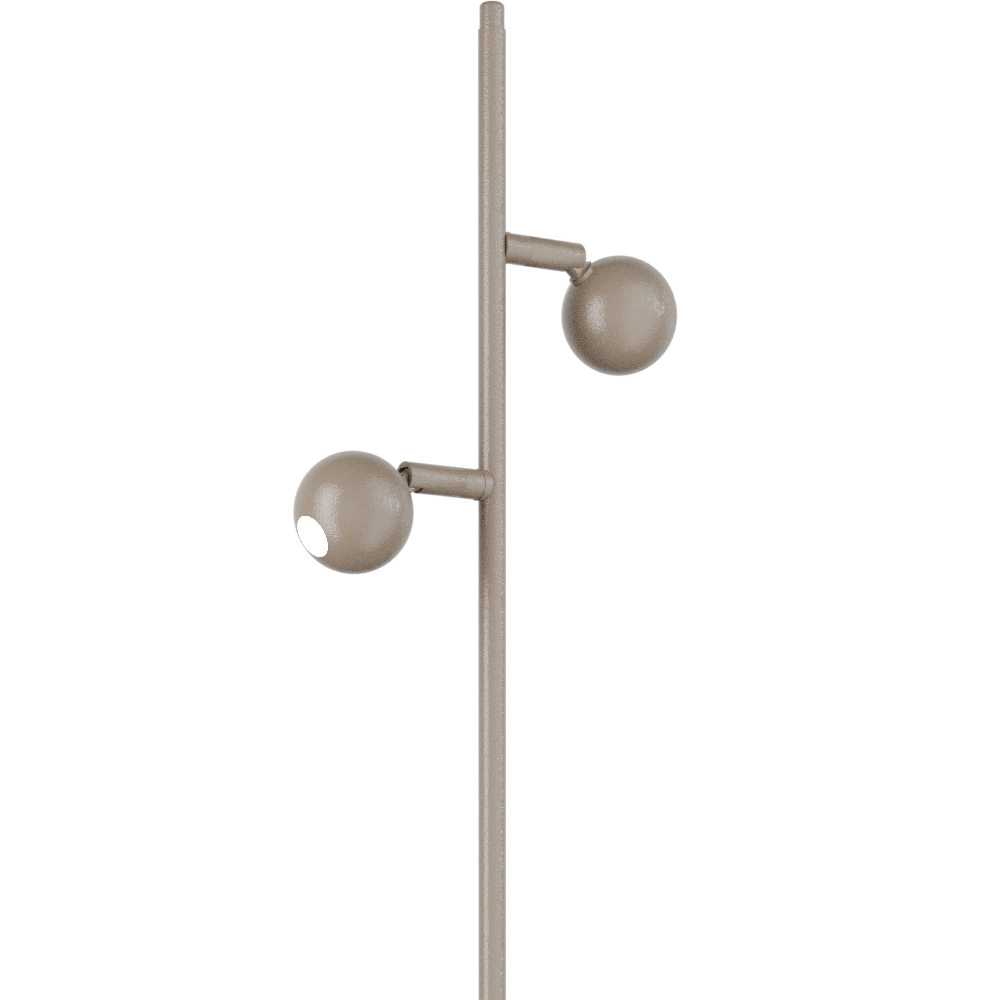 2-lichts vloerlamp Talana beige terra Masterlight 8718121372181