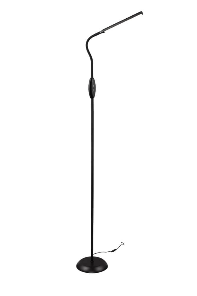 Leeslamp Toro zwart  145cm Trio 4017807600681