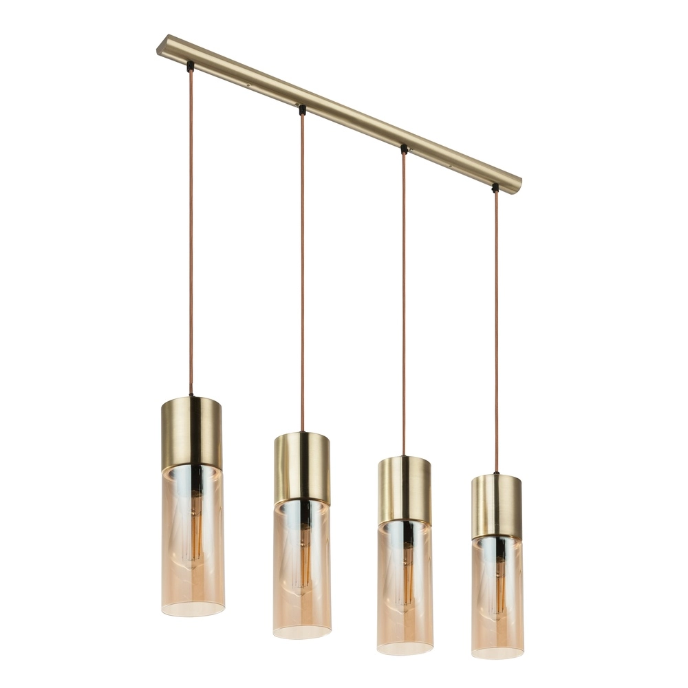 4-lichts hanglamp Annika goud design Globo 9007371370214