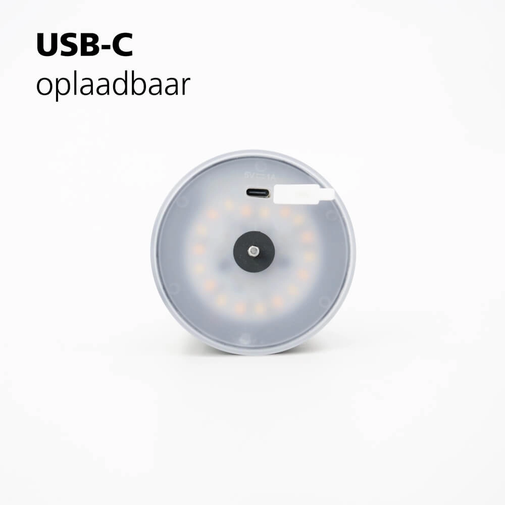 Tafellamp Mannera oplaadbaar zwart Eglo 9008606355518