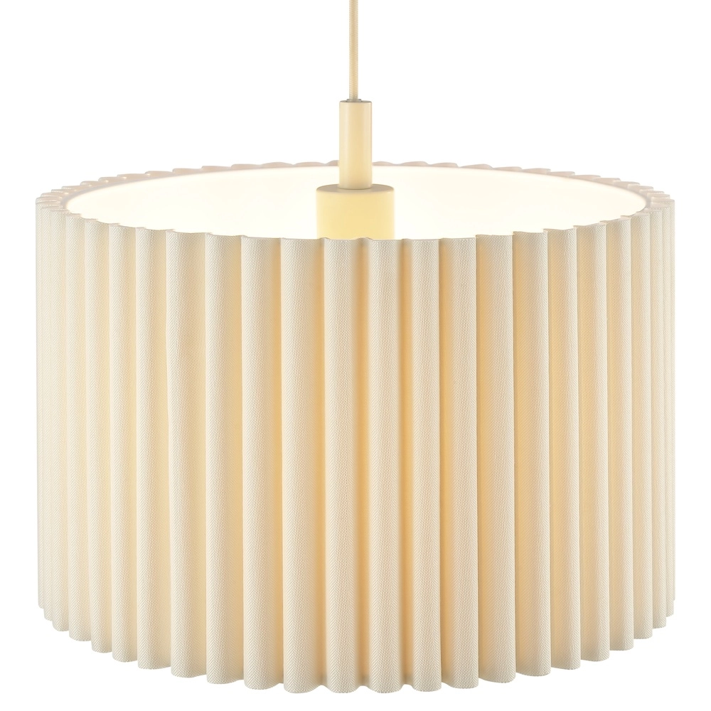 Japandi hanglamp Velin Ø 35cm zand bruin Brilliant 4004353476815