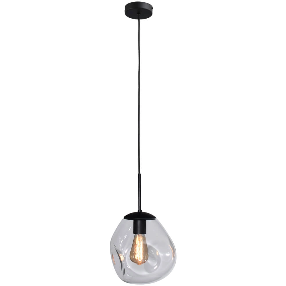 Hanglamp Lava 1x helder glas Ø 24cm Masterlight 8718121279947