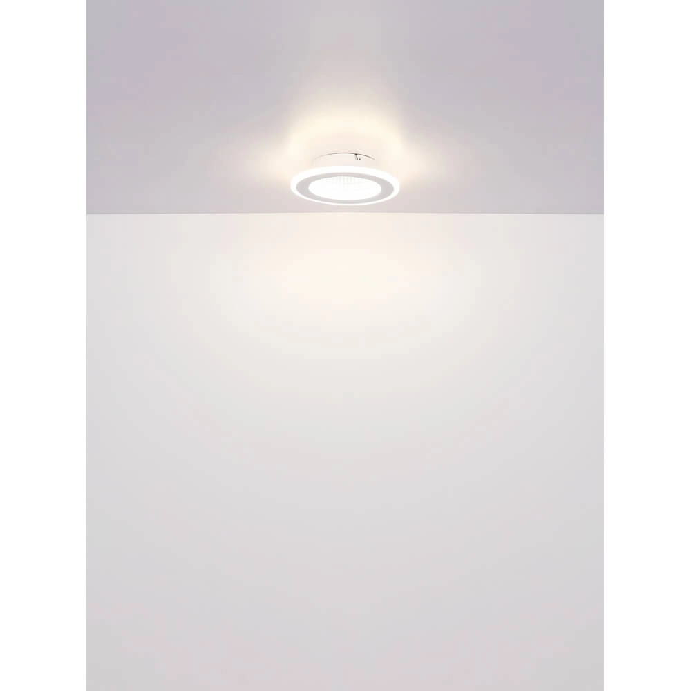 Plafondlamp Lamela Ø 22,5cm wit Globo 9007371458615