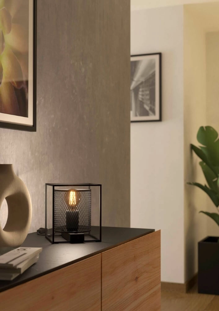 Landelijke tafellamp Catterick 1x E27 Eglo 9002759437749