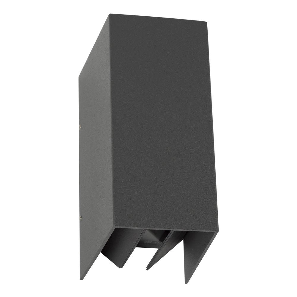 Up en downlight Channel verstelbaar antraciet