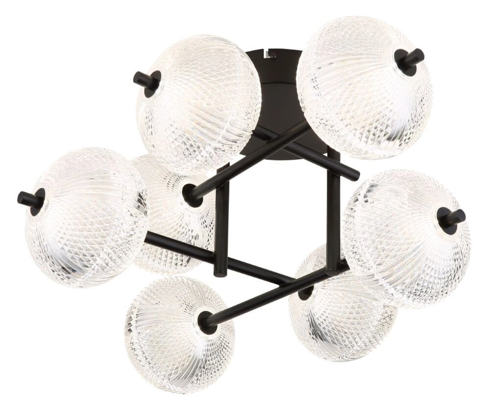 Unieke design plafondlamp Ceps 7-lichts