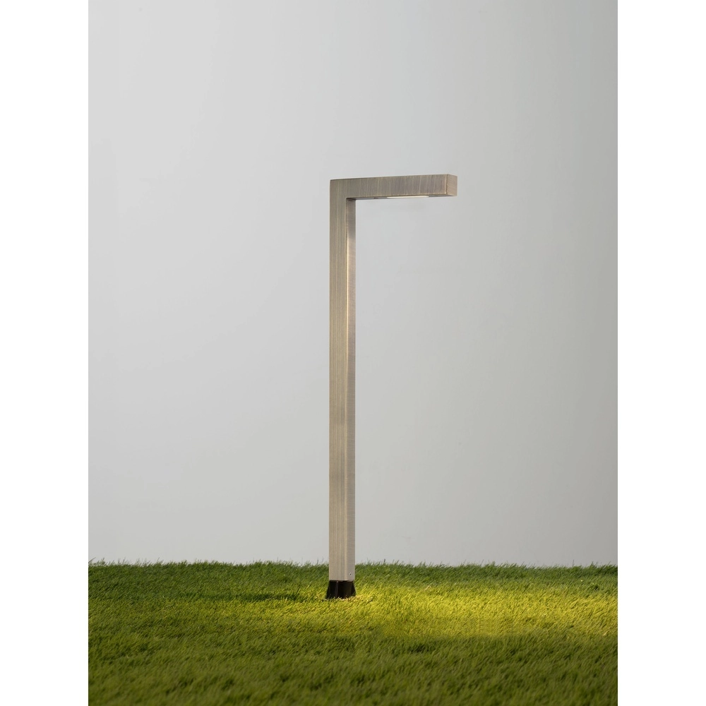 Padverlichting Elfic 2700K antiek messing Lyora 5212063504004