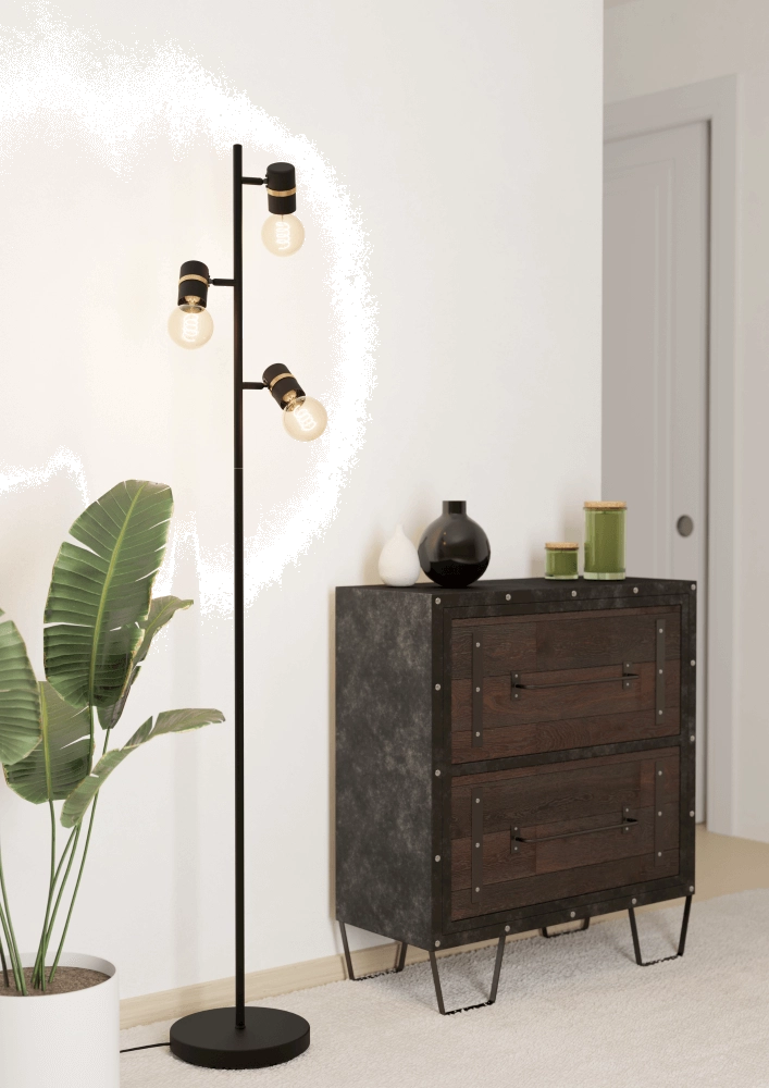 Chique staande lamp Lurone Eglo 9008606241156