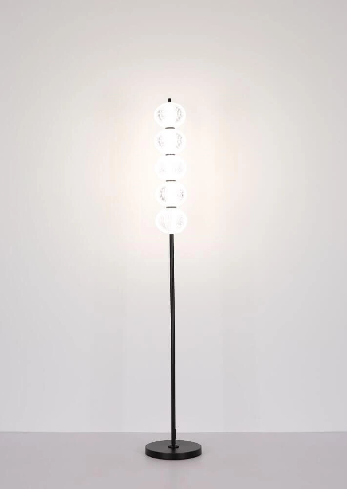 Unieke vloerlamp Ceps zwart Globo 9007371455546