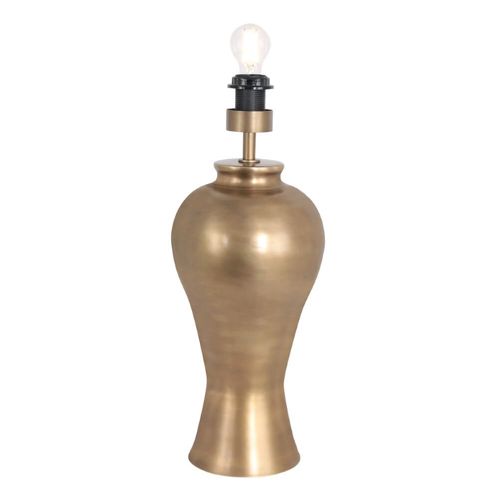 Strakke schemerlamp Brass blauw met groen Steinhauer 8712746151961