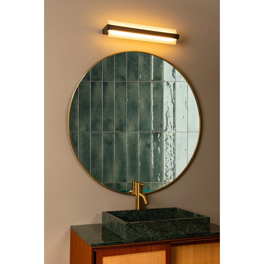 Wandlamp Wanda 45cm zwart Lucide 5411212040589