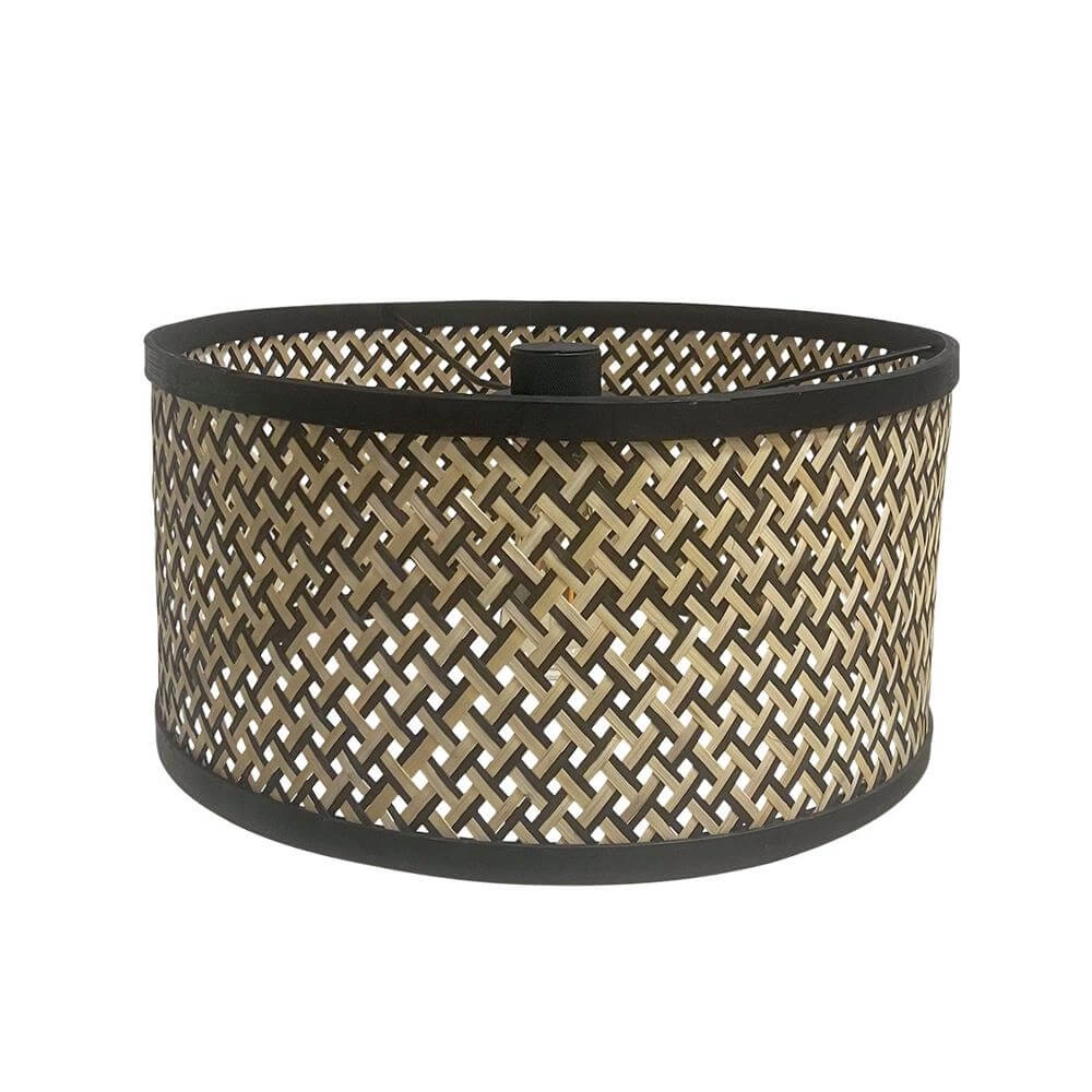 Wandlamp Sparkled Light zwart met bamboe Steinhauer 8712746171761