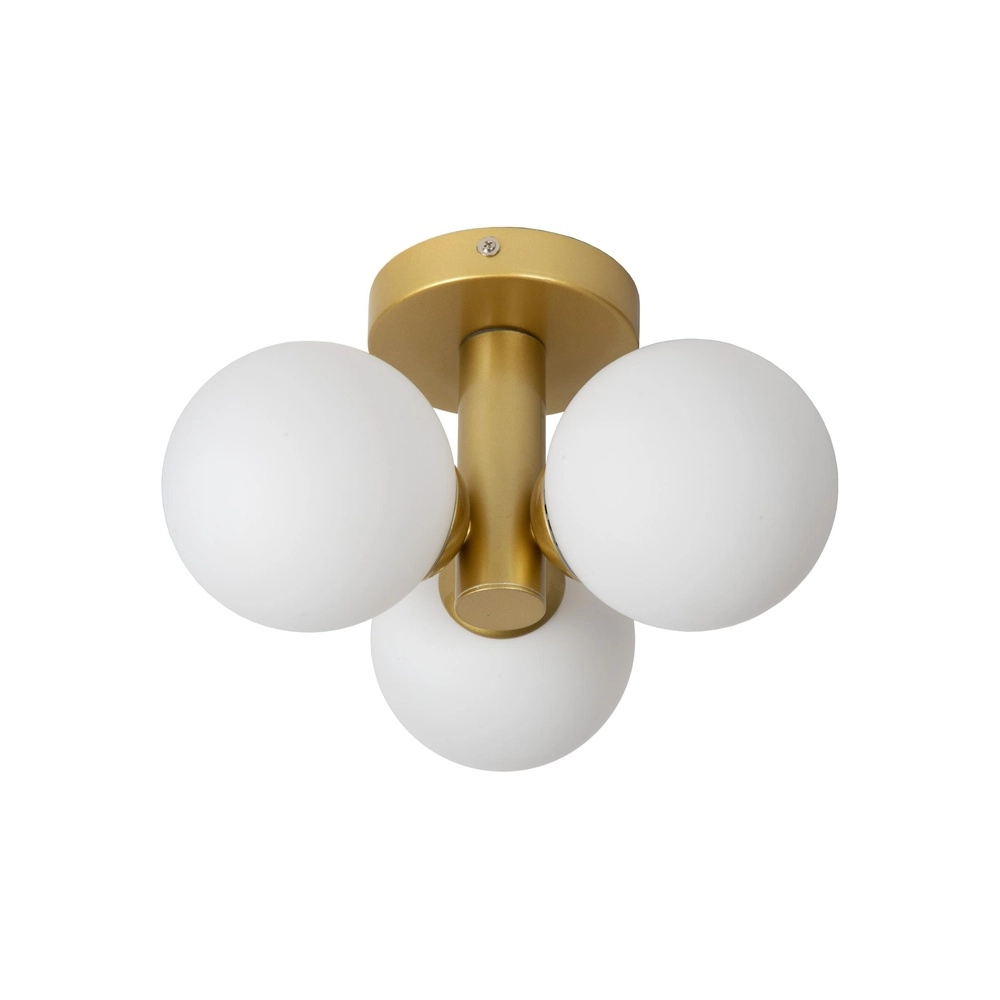 Plafondlamp Trudy goud 3-lichts