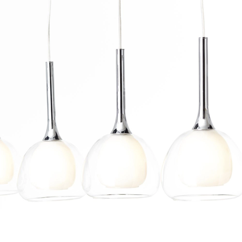 Glazen eetkamer hanglamp Hadan Brilliant 4004353360855