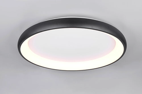 Led plafondlamp Cardona zwart - Ø 75cm Led plafondlamp Cardona zwart - Ø 75cm