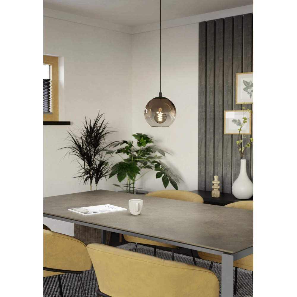 Hanglamp Ariscani 1 zwart Eglo 9008606358045