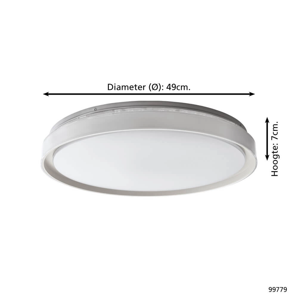 Led plafondlamp Seluci Ø 49cm Eglo 9002759997793